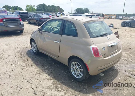 2012 Fiat 500 Pop z USA, uszkodzony, nr VIN 3C3CFFAR9CT112917